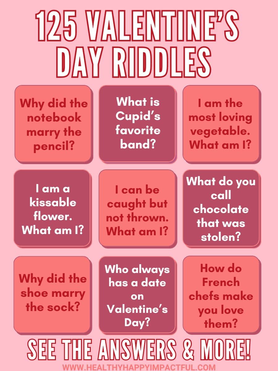 125 fun valentine's day riddles, jokes, and puns (for 2026)